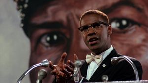 Malcolm X's poster