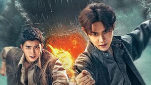 The Flower Of The Sea: Snowy Night And Fierce Lantern's poster