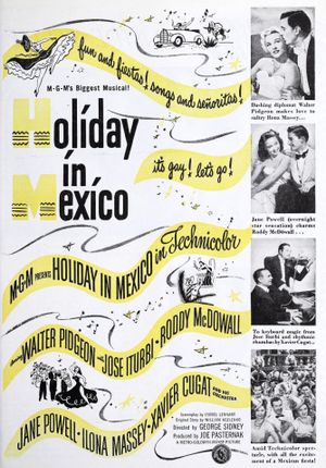 Holiday in Mexico's poster