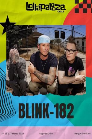 Blink-182 - Lollapalooza 2024's poster