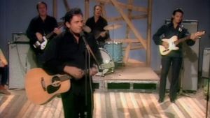 Johnny Cash in Copenhagen's poster