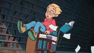 The Pagemaster's poster