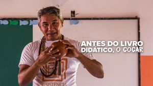 Antes do livro didático, o cocar's poster