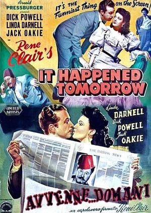 It Happened Tomorrow's poster