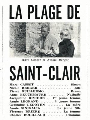 La plage de Saint-Clair's poster