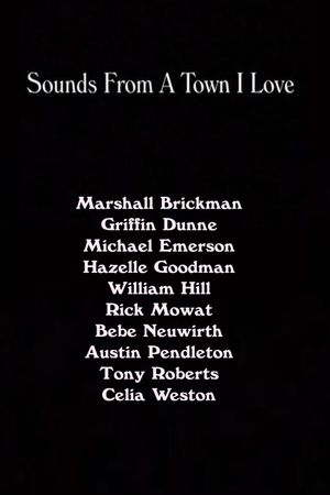 Sounds from a Town I Love's poster