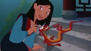 Mulan's poster