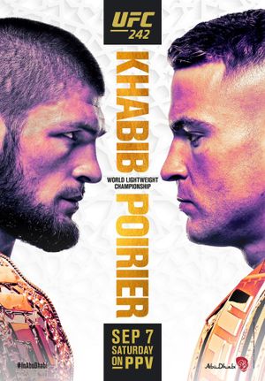 UFC 242: Khabib vs. Poirier's poster