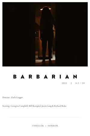 Barbarian's poster