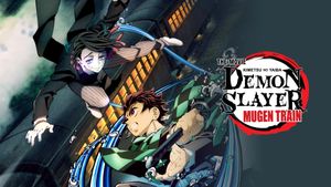 Demon Slayer: Kimetsu no Yaiba - The Movie: Mugen Train's poster