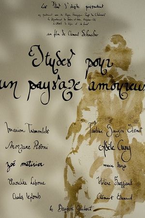 Etudes pour un paysage amoureux's poster