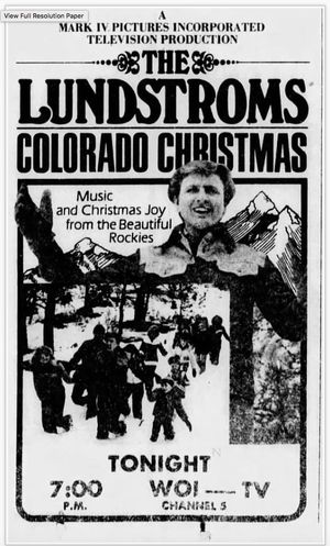 The Lundstroms: Colorado Christmas's poster