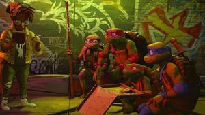Teenage Mutant Ninja Turtles: Mutant Mayhem's poster