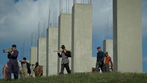 The Brutalist's poster