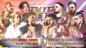 NJPW New Year Dash!! 2025's poster