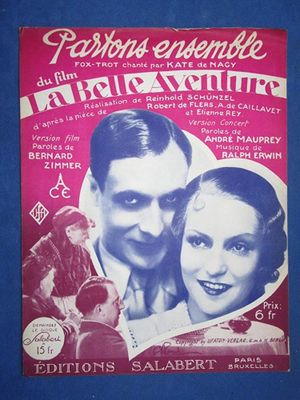 La belle aventure's poster
