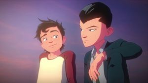 Batman and Superman: Battle of the Super Sons's poster