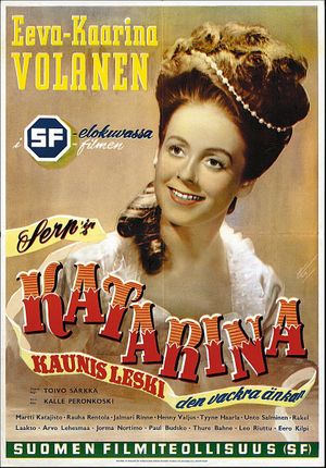 Katarina kaunis leski's poster