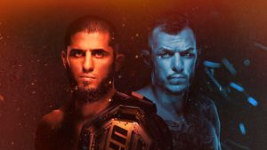 UFC 311: Makhachev vs. Tsarukyan 2's poster