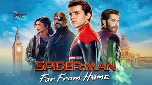 Spider-Man: Far from Home's poster