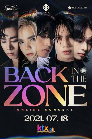 SB19 Back in the Zone: Online Concert's poster