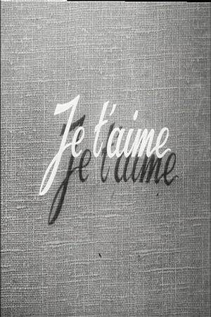 Je t'aime's poster