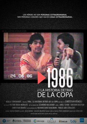 1986. La historia detrás de la Copa's poster
