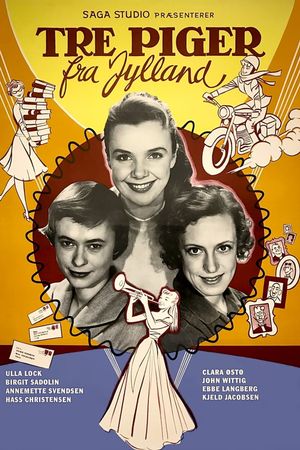 Tre piger fra Jylland's poster