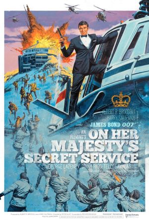 On Her Majesty's Secret Service's poster