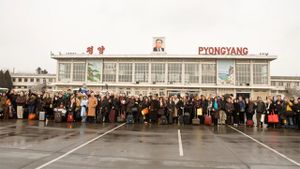 Americans in Pyongyang's poster