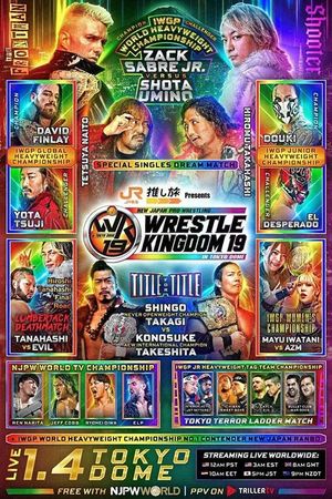 NJPW Wrestle Kingdom 19's poster