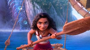 Moana 2's poster