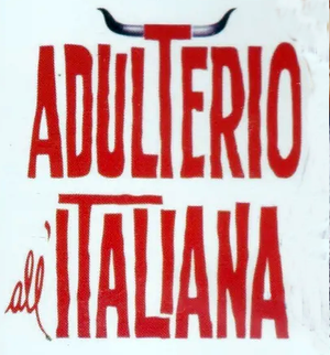 Adulterio all'italiana's poster
