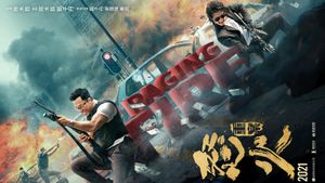 Raging Fire's poster