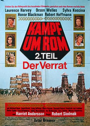 Kampf um Rom II - Der Verrat's poster