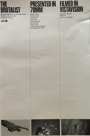 The Brutalist's poster