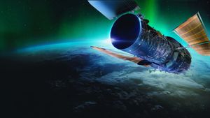 Hubble's Cosmic Journey's poster