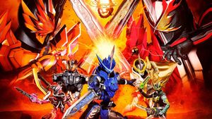 Kamen Rider Saber: The Phoenix Swordsman and the Book of Ruin's poster