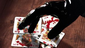 The Card Player's poster