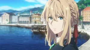 Violet Evergarden: The Movie's poster