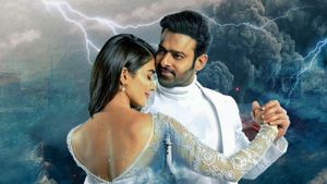Radhe Shyam's poster