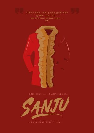 Sanju's poster