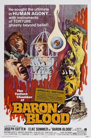 Baron Blood's poster