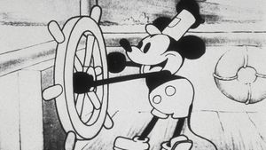 Steamboat Willie's poster