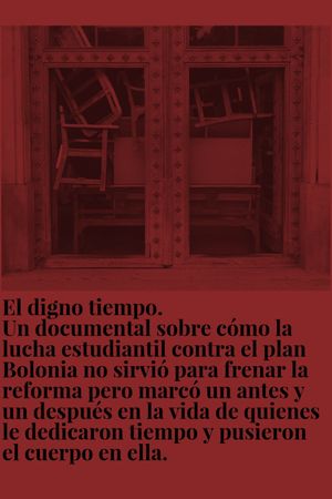 El digno tiempo's poster