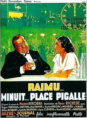 Midnight, Place Pigalle's poster
