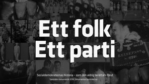 Ett folk, Ett parti's poster