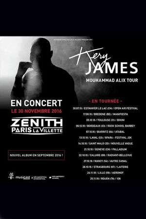 Kery James : Mouhammad Alix Tour Live's poster
