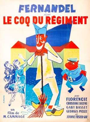 Le coq du régiment's poster