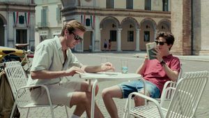 Call Me by Your Name's poster